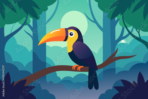 toucan in the jungle