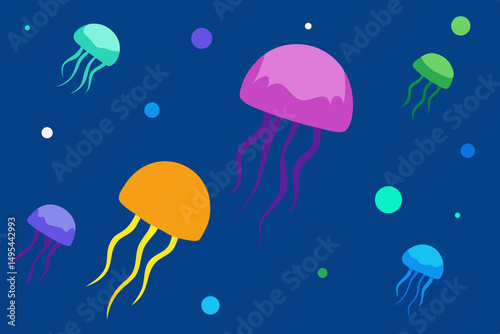 jellyfish in the water