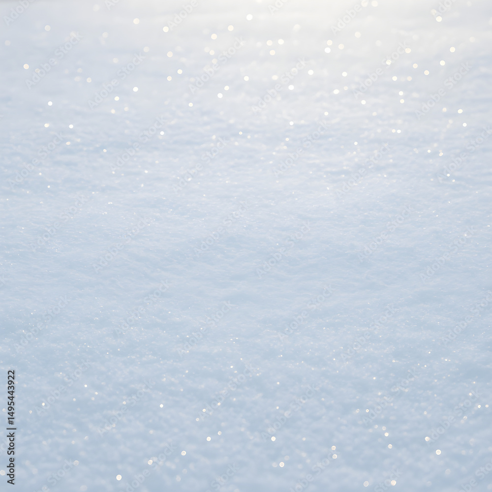 Obraz premium Sparkling Winter Snow Background