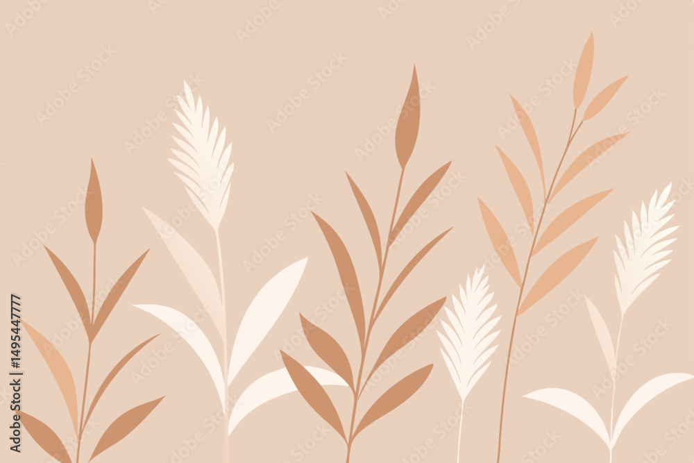 wheat seamless pattern