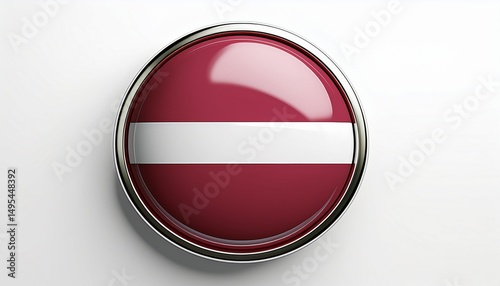 Runder Button mit Flagge von Lettland – glänzend, 3D-Optik, isoliert auf Weiß Free Download Runder Button mit Flagge von Lettland – glänzend, 3D-Optik, isoliert auf Weiß - GFXLoad