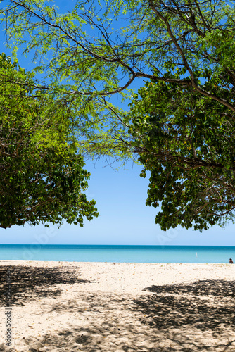Path to Combate Beach in Cabo Rojo Puerto Rico 