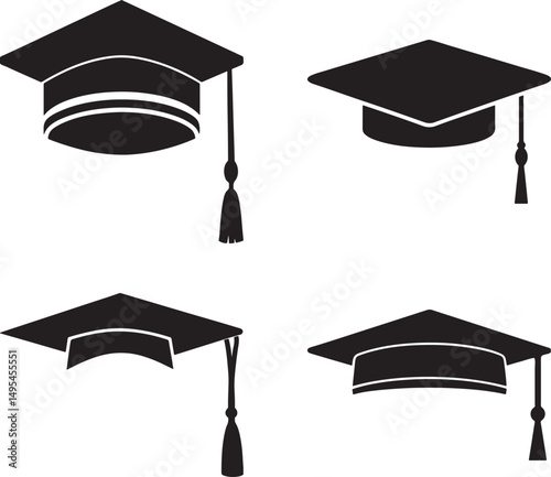 graduation cap and diploma