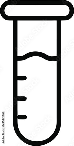 Test Tube with Cap Icon
