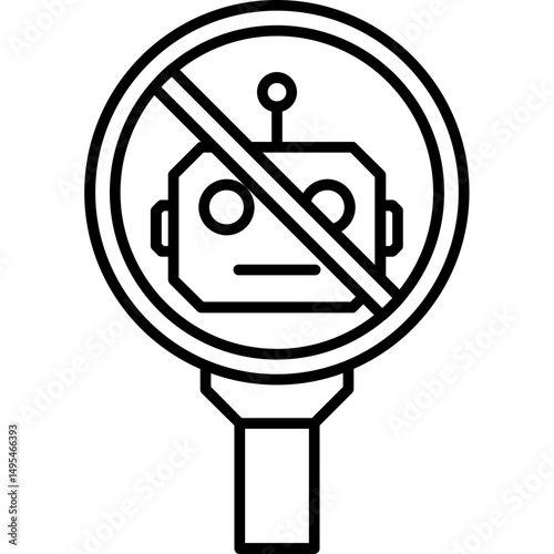 No Robots Icon