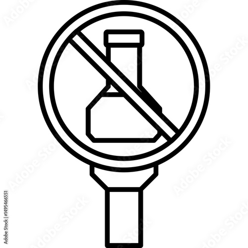 No Harsh Chemicals Icon