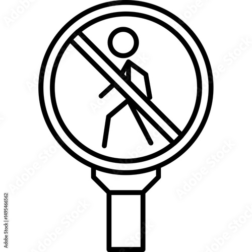 No Entrance Without PPE Icon