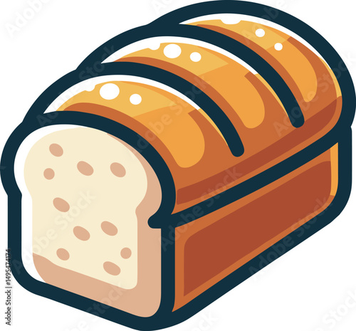 食パン一斤のアイコン