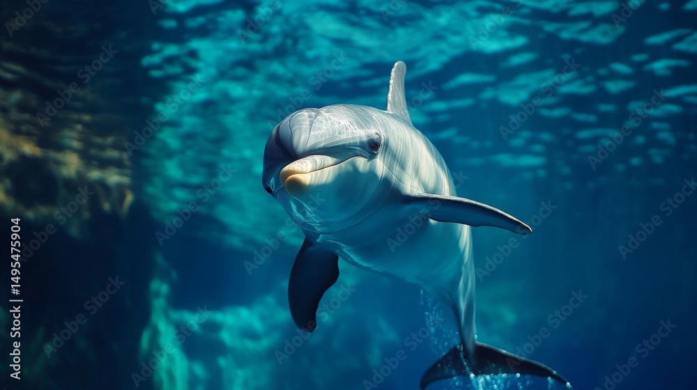 Fototapeta premium beautiful dolphin