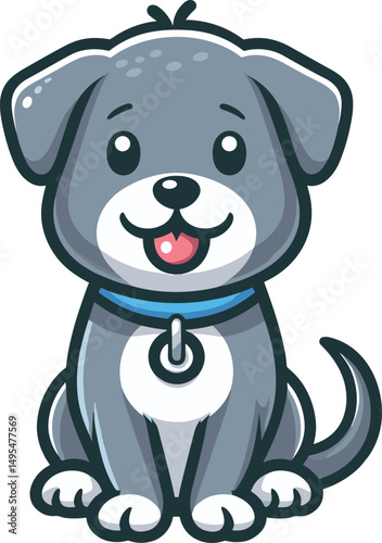 かわいい犬のイラスト