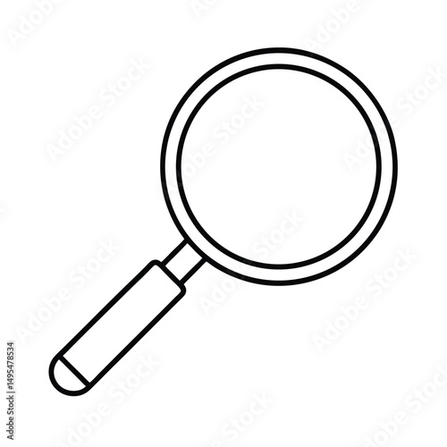 vector magnifying glass