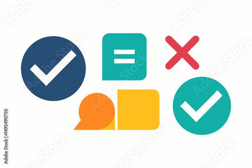 yes and no buttons