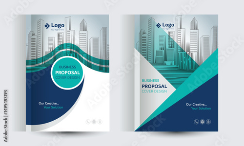 Corporate Business Proposal Cover Design Template