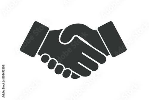 Handshake Symbolizing Agreement and Partnership in a Business Environment
