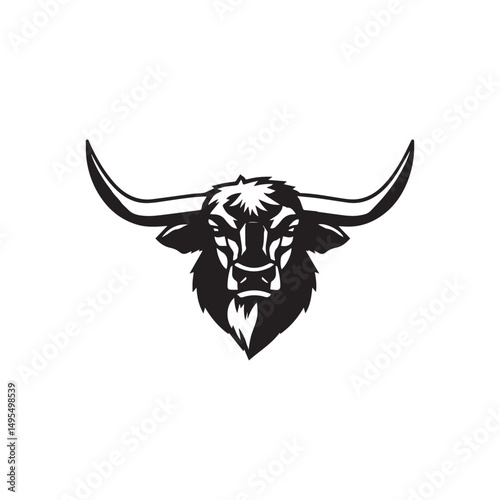 Steer / Bull Logomark Logo Icon
