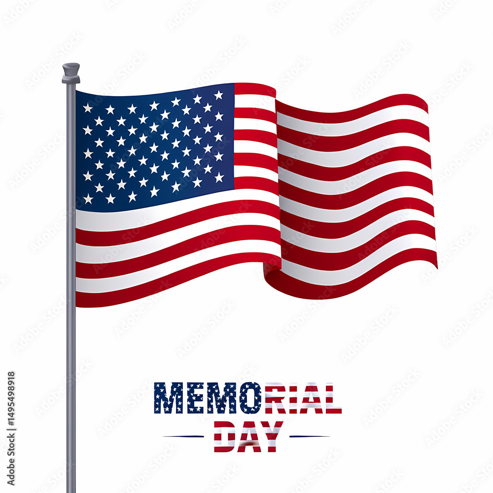 American Flag: A majestic American flag waves proudly in the breeze, symbolizing patriotism and freedom, with American Flag: A majestic American flag waves proudly in the breeze, symbolizing patriotism and freedom, with