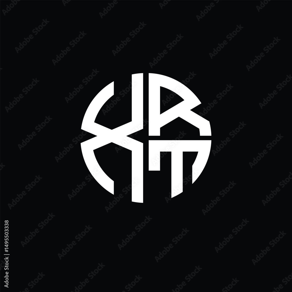 XRT logo XRT icon XRT monogram XRT letter minimalist Circle flat Unique modern abstract logo design. XRT logo XRT icon XRT monogram XRT letter minimalist Circle flat Unique modern abstract logo design.