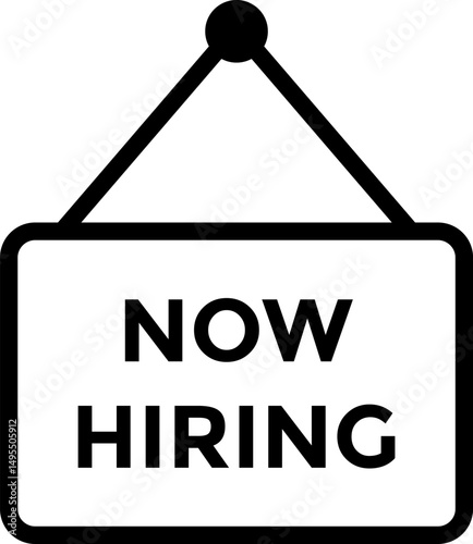 Now hiring signs. marketing and advertising. Recruitment advertising banner. Announcement job open vacancy