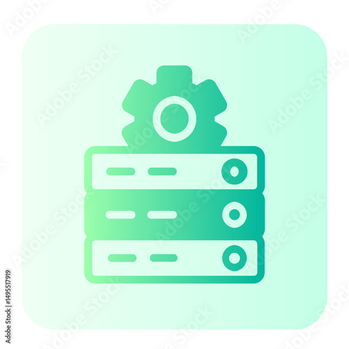 server gradient icon
