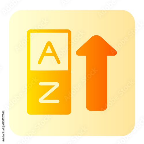 sort gradient icon