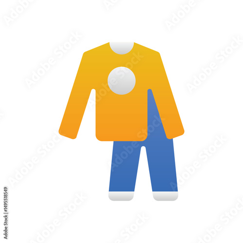 Pyjamas Vector icon