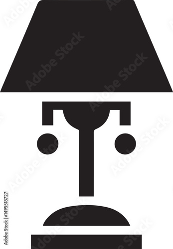 table lamps black silhouette