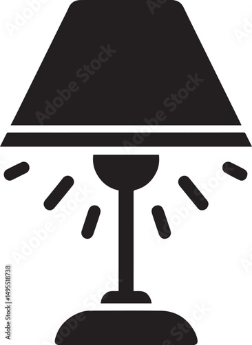 table lamps black silhouette