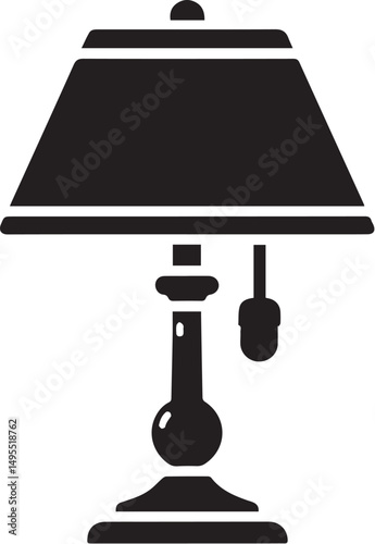 table lamps black silhouette