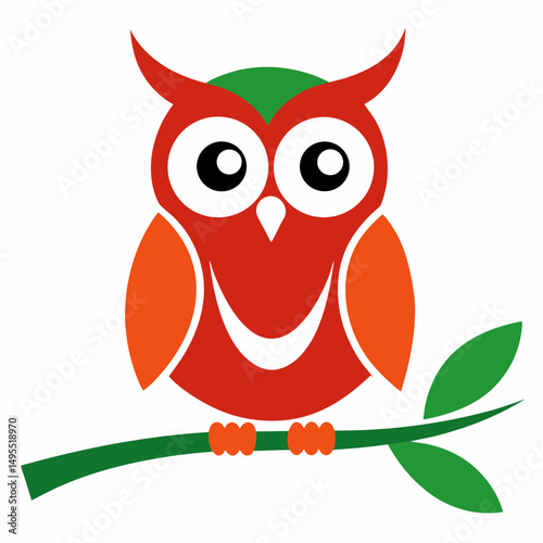 owl on branch