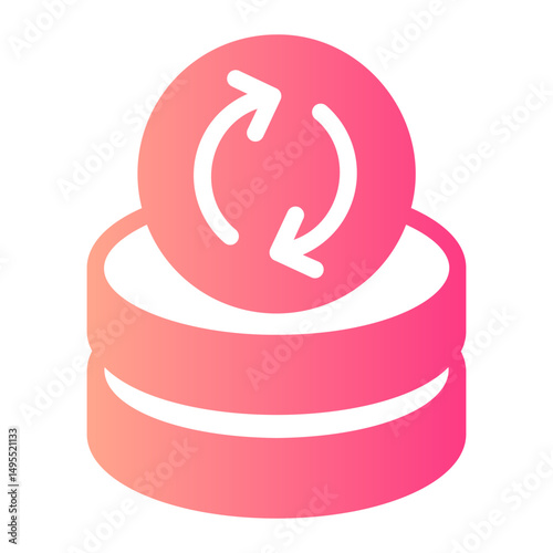 refresh gradient icon