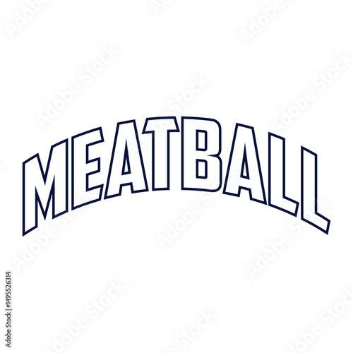 Meatball T-Shirt Design