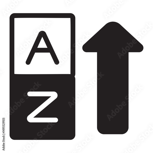 sort glyph icon
