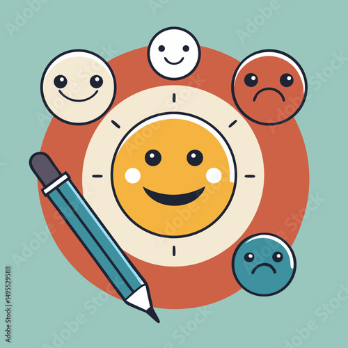Positive Feedback and Customer Satisfaction Survey Emojis