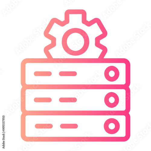 server gradient icon