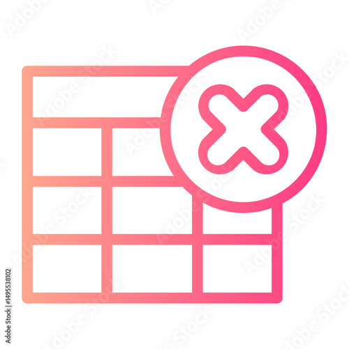 excel gradient icon
