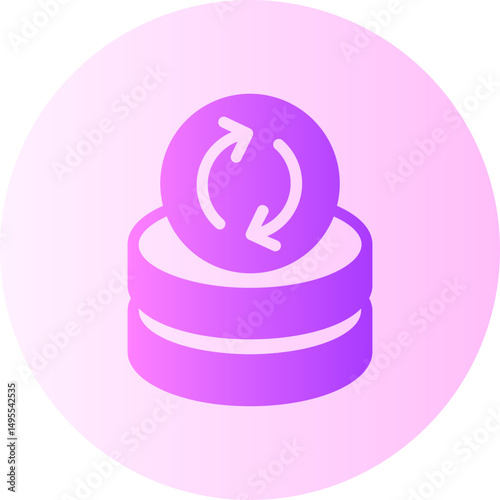 refresh gradient icon