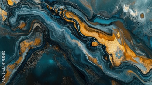 Abstract Fluid Acrylics