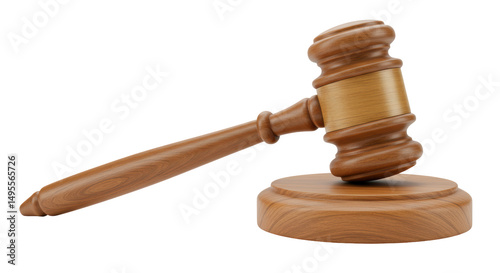 Isolated Gavel