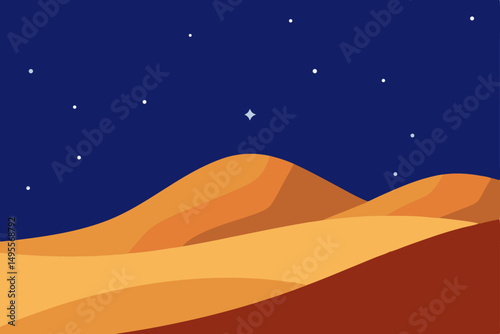 sand dunes in the desert
