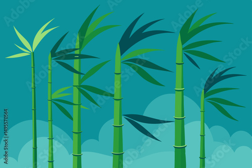 bamboo vector illustration