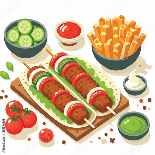 meat, food, delicious, kebab, grilled, barbecue, dinner, meal, bbq, cuisine, grill, beef, lunch, cooked, chicken, roasted, lamb, restaurant, fresh, turkish, hot, fried, skewer, isolated, tasty, gourme