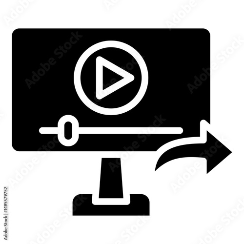 Video Sharing Icon