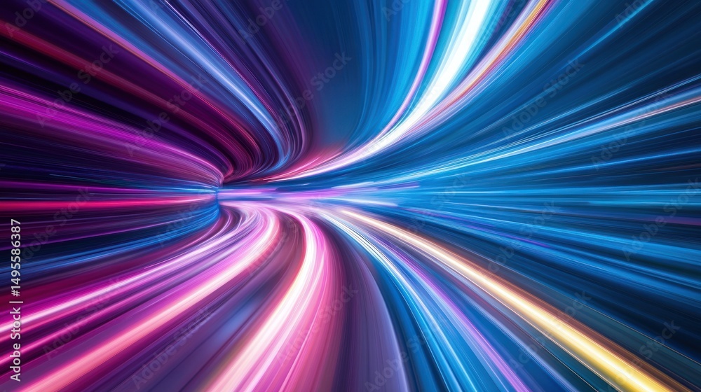 Abstract speed tunnel Abstract speed tunnel