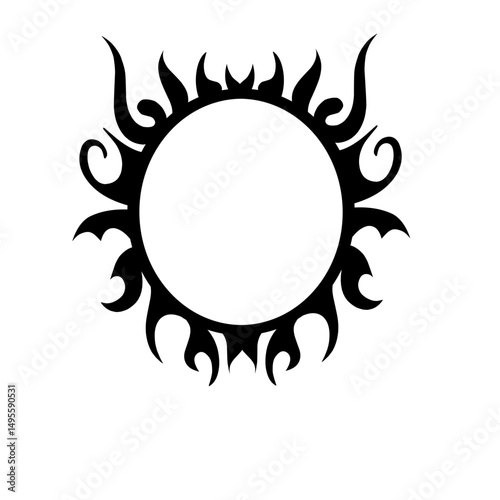 Abstract conceptualization, darkness, visual representation, minimalistic aesthetics, obscure