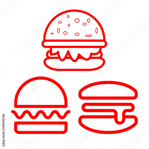 fast food burger