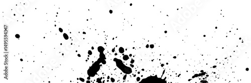 Random dots, circles. Dotted, speckles pattern. Pointillist, pointillism background. Stipple, stippling texture