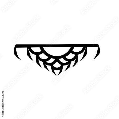 Minimalist Solid Black Background for Abstract Designs and Digital Applications