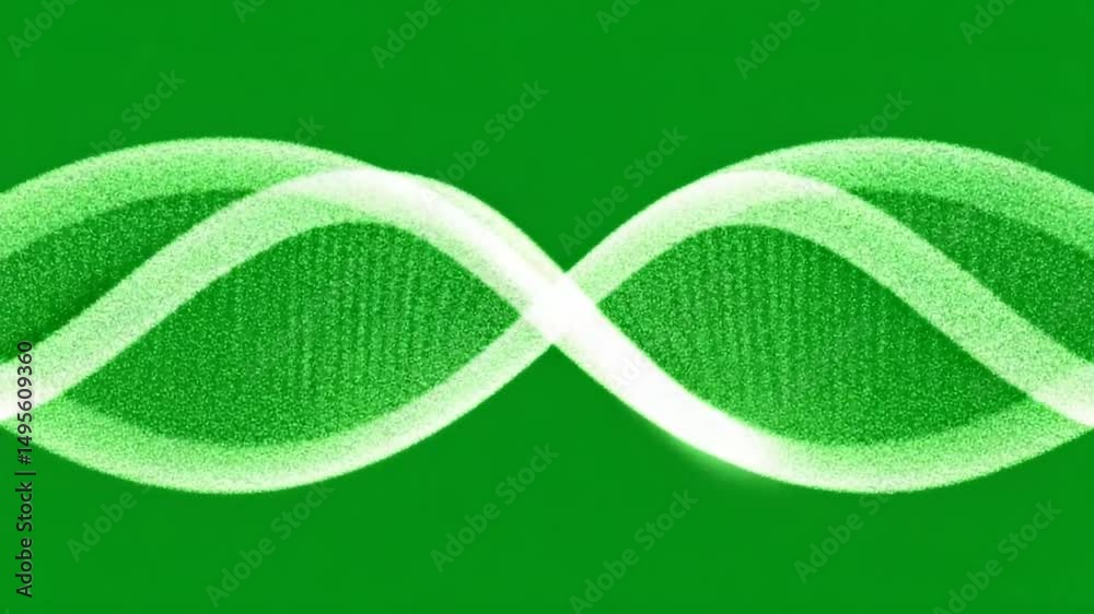 abstract green background with heart