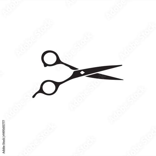 scissors isolated on white