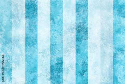 Light teal and white striped background with textured vertical lines